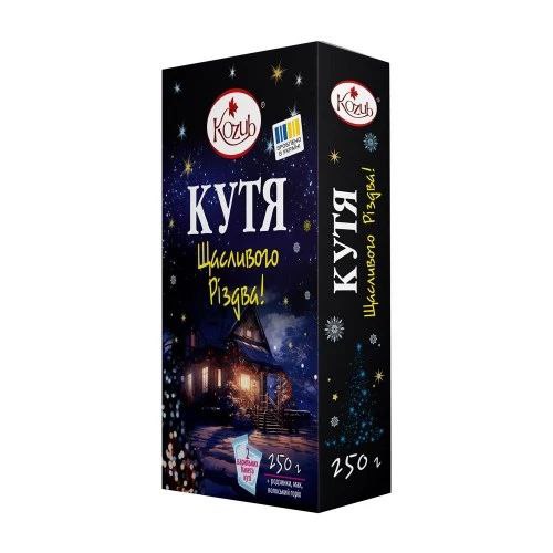 Кутя Щасливого Різдва набір у варильних пакетах 250г